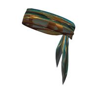 The Secret of Mushrooms Sports Head Tie, Adjustable Tie Headband for Men and Women, Soft & Breathable, Perfect for Any Sport