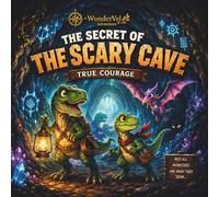 The Secret Of The Scary Cave: An Educational Dinosaur Adventure for Kids About Courage, Teamwork, and Thinking Before You Act (WonderVel Adventures)