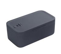 The Security Solution A Lockable Storage Box to Safeguard Phones & Snacks While Supporting Mindfulness (Gray blue)