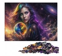 The Seer Adult Wooden Puzzle | For home use: Jigsaw Puzzle Gift: defined colour areas for easier piece sorting on weekends.