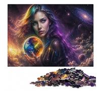 The Seer Wooden Jigsaw Puzzle, Adult Hobby, 300 Pieces | Puzzle for Adults - family tabletop activity over several sessions.