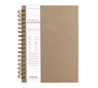 The Self-Care Planner by Simple Self - Daily Monthly, Weekly, Undated 6 Month Planner, Focused on Wellness, Productivity, Goal Achievement and Happiness (Stone, Edition)