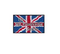 The Self Preservation Society Preservatio Patch Badge Embroidered Iron on Applique Souvenir Accessory