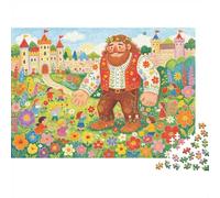 The Selfish Giant Jigsaw Puzzle 1000 Pieces Recyclable Material Fairy Tale Art Puzzles for Adults Fun Present & Activity for Home Great Gift Idea for Men 52x38cm/1000pcs