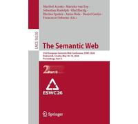 The Semantic Web: 23rd European Semantic Web Conference, ESWC 2026, Dubrovnik, Croatia, May 10-14, 2026, Proceedings, Part II (Lecture Notes in Computer Science, 16550)