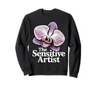 The Sensitive Artist plant design botanical and plant Sweatshirt