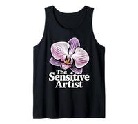 The Sensitive Artist Plant Design Botanical and Plant Tank Top