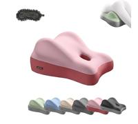 The Sensuara Pillow-Perfectly Designed for Couples, Couples Pillow for Intimacy Deep Position Support, Ergonomic Memory Foam Pillows Waterproof Lining (Pink)
