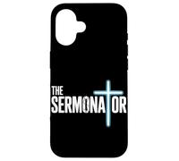 The Sermonator Christian Preacher Faith Humor Church Case for iPhone 16