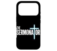 The Sermonator Christian Preacher Faith Humor Church Case for iPhone 17 Pro