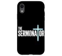 The Sermonator Christian Preacher Faith Humor Church Case for iPhone XR