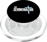 The Sermonator Christian Preacher Faith Humor Church PopSockets PopGrip for MagSafe