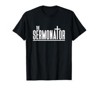 The Sermonator Funny Pastor T-Shirt