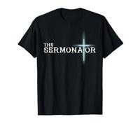The Sermonator Pastor Appreciation Christian Cross Fun Gift T-Shirt