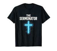 The Sermonator - Pastor Christian Ministry Art T-Shirt