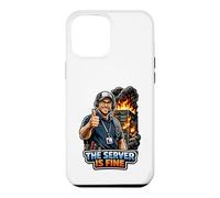The Server Is Fine IT Support Humor Case for iPhone 12 Pro Max
