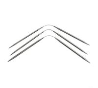 The Set of Stainless Steel Circular Knit Needles Designed to Inspire Creativity in Every Project (4.5mm)