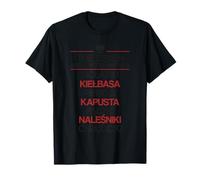 The Seven Basic Food Groups for Polish People T-Shirt