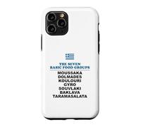 The Seven Basic Food Groups Funny Gr ase for iPhone 11 Pro