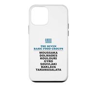 The Seven Basic Food Groups Funny Gr ase for iPhone 12 mini