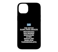 The Seven Basic Food Groups Funny Gr ase for iPhone 14 Plus