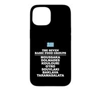 The Seven Basic Food Groups Funny Gr ase for iPhone 15