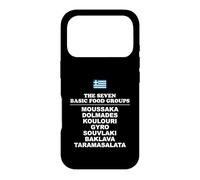 The Seven Basic Food Groups Funny Gr ase for iPhone 17 Pro