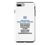 The Seven Basic Food Groups Funny Gr ase for iPhone 7 Plus/8 Plus