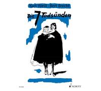 The Seven Deadly Sins: Ballet Chanté. soprano and orchestra. soprano. Réduction pour piano.