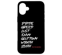 The Seven Deadly Sins Case for iPhone 16 Plus