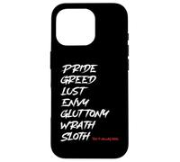 The Seven Deadly Sins Case for iPhone 16 Pro