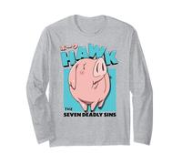 The Seven Deadly Sins Hawk The Pig Cute Portrait Anime Long Sleeve T-Shirt