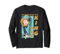 The Seven Deadly Sins King Colorful Portrait Anime Long Sleeve T-Shirt