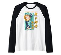 The Seven Deadly Sins King Colorful Portrait Anime Raglan Baseball Tee