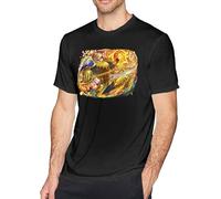 The Seven Deadly Sins Men's Tee Fashion Short Sleeve T-Shirt Black(3X-Large)