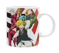 The Seven Deadly Sins Mug 320Ml Meliodas, Ban, King Subli Ceramic ABYSTYLE