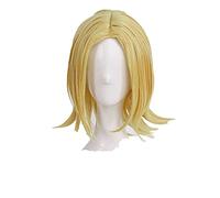 The Seven Deadly Sins Nanatsu no Taizai Elaine Cosplay Wig Golden Blonde Heat Resistant Synthetic Hair Wig + Wig Cap