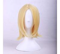 The Seven Deadly Sins Nanatsu no Taizai Elaine Wig Golden Blonde Heat Resistant Synthetic Hair Cosplay Wigs AZ-886