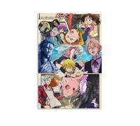 The Seven Deadly Sins Poster Canvas Oil Painting Canvas Art Poster Home Hanging Painting Bar Art Interior Wall Decoration PosterUnframe-style24x36inch(60x90cm)