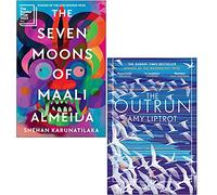 The Seven Moons of Maali Almeida [Hardcover] By Shehan Karunatilaka & The Outrun By Amy Liptrot 2 Books Collection Set
