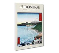 The Seven Ri Beach By Utagawa Hiroshige Canvas Print | Gallery Wrapped 30mm Frame Wall Art | 20x14 inches | Ready to Hang | Asian Seascape Picture | Living Room Bedroom Lounge Office