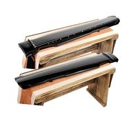 The Seven Stringed Guqin Is Suitable For Beginners It Is Handmade And Comes In Two Colors Professional Stringed Instrument Guqin(Bk)