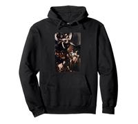 The Seven Works of Mercy by Caravaggio (1607) Pullover Hoodie