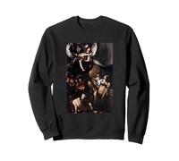 The Seven Works of Mercy by Caravaggio (1607) Sweatshirt