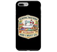 The Sewing Machine Is Calling And I Must Go Quilting Quilter Case for iPhone 7 Plus/8 Plus