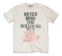 The Sex Pistols Bollocks Distressed Official Tee T-Shirt Mens Unisex (Large)