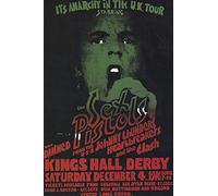 The Sex Pistols, King's Hall, Derby, 1976 - Mini Poster/Book Clipping