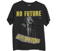 The Sex Pistols No Future Official Tee T-Shirt Mens Unisex (X-Large) Black