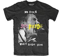 The Sex Pistols T Shirt We Stock Band Logo Official Mens Black S