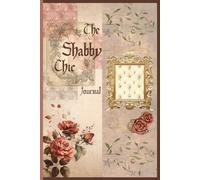 The shabby chic: Blank lined vintage journal